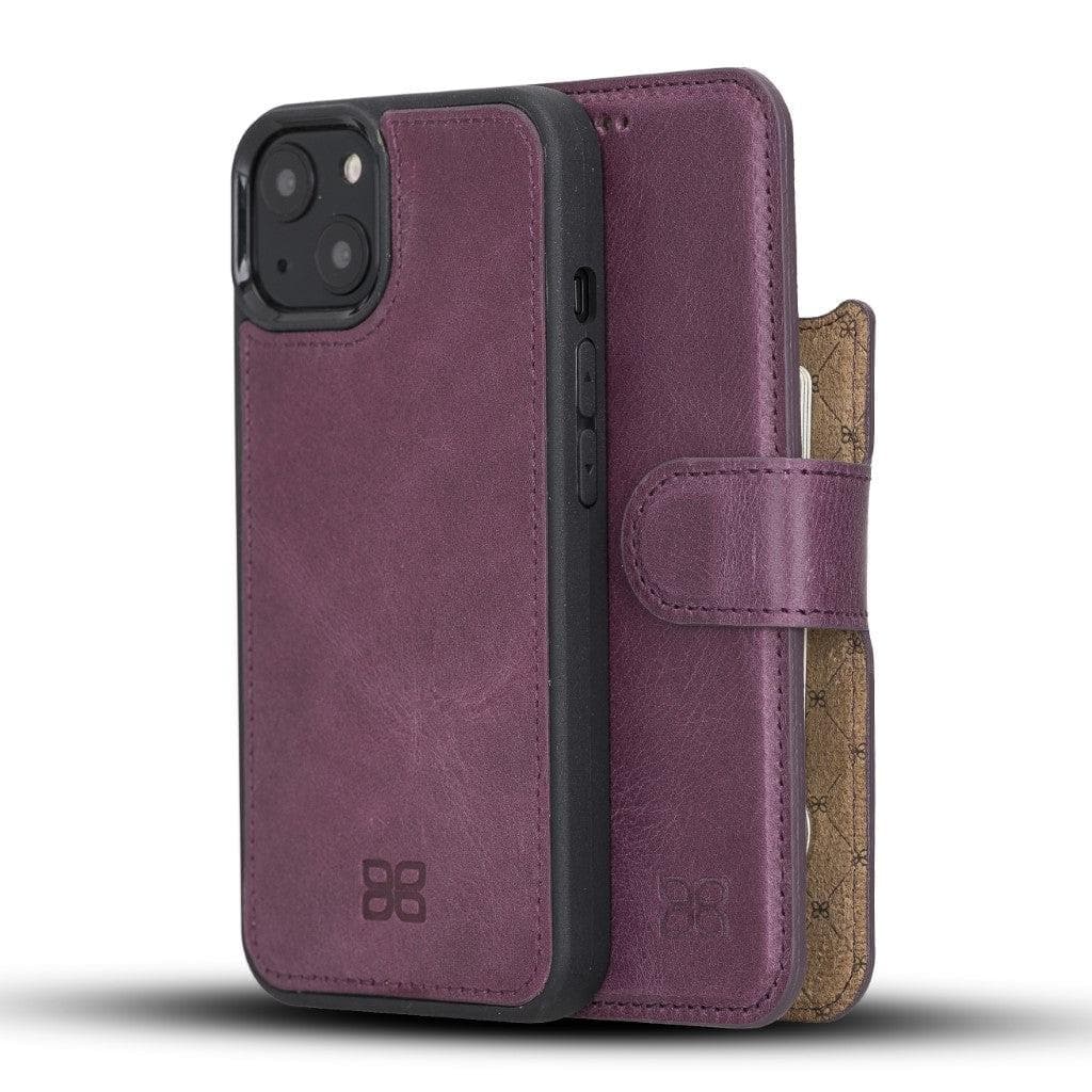 Magic iPhone 13 Series Detachable Leather Wallet Cases - MW