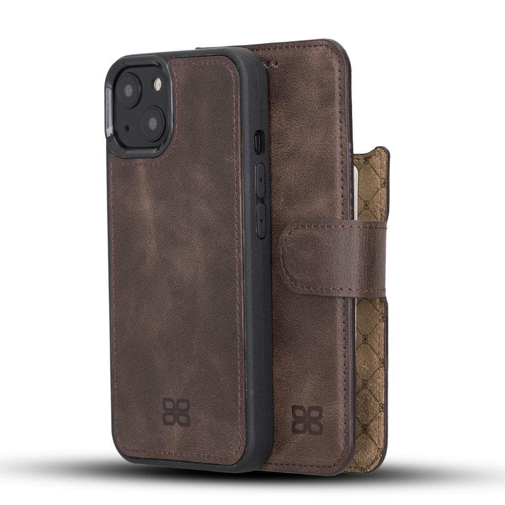 Magic iPhone 13 Series Detachable Leather Wallet Cases - MW