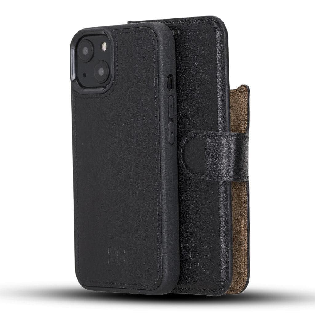 Magic iPhone 13 Series Detachable Leather Wallet Cases - MW