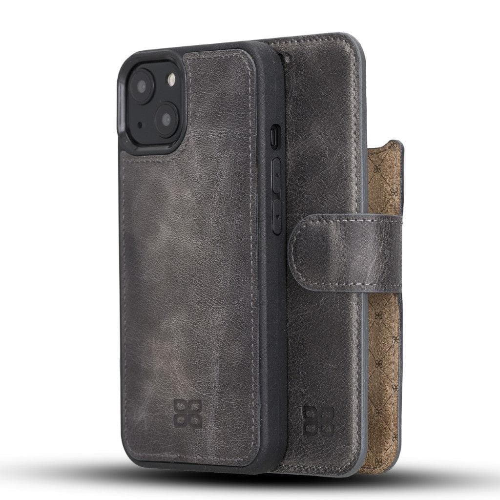 Magic iPhone 13 Series Detachable Leather Wallet Cases - MW