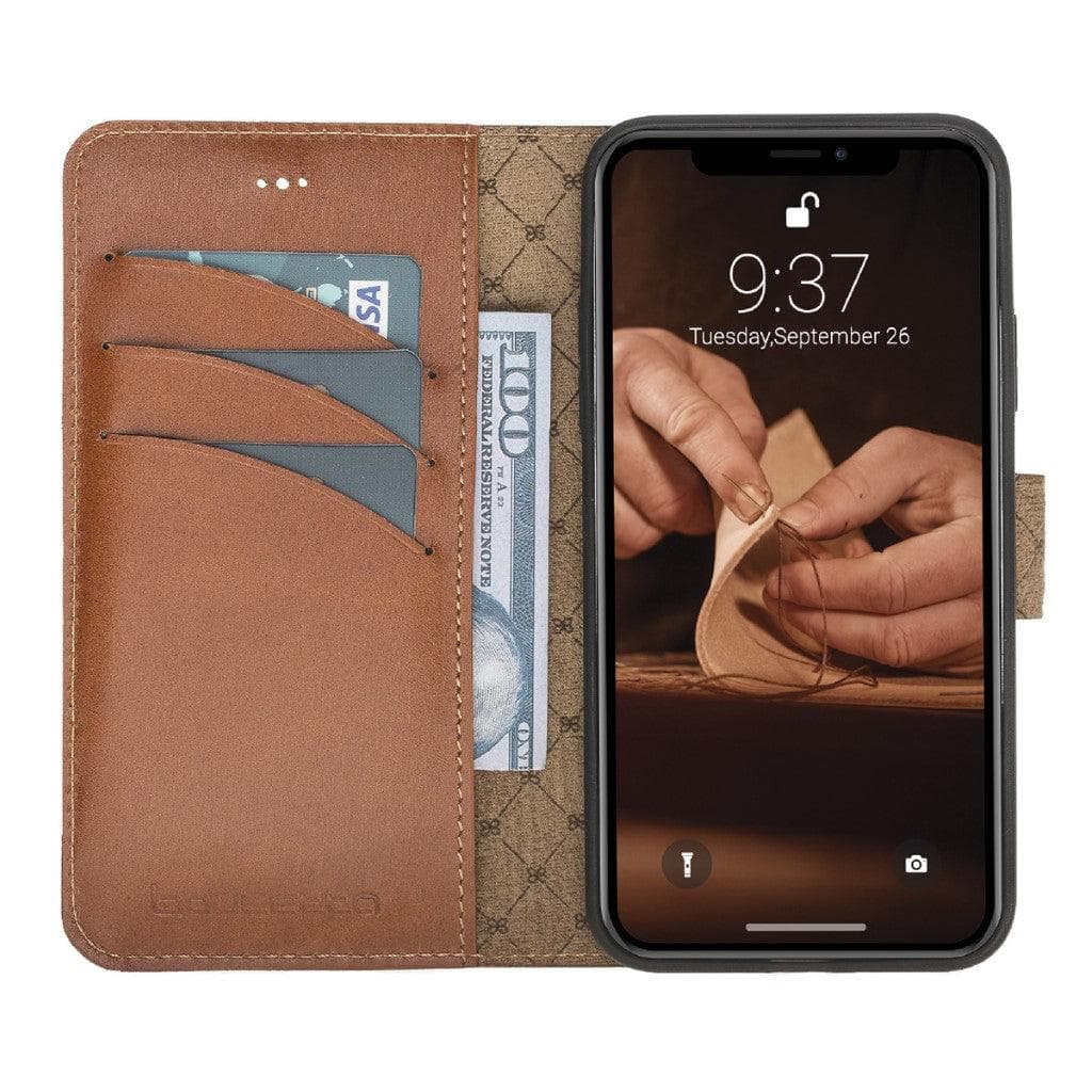 Magic iPhone X Series Detachable Genuine Leather Case / MW