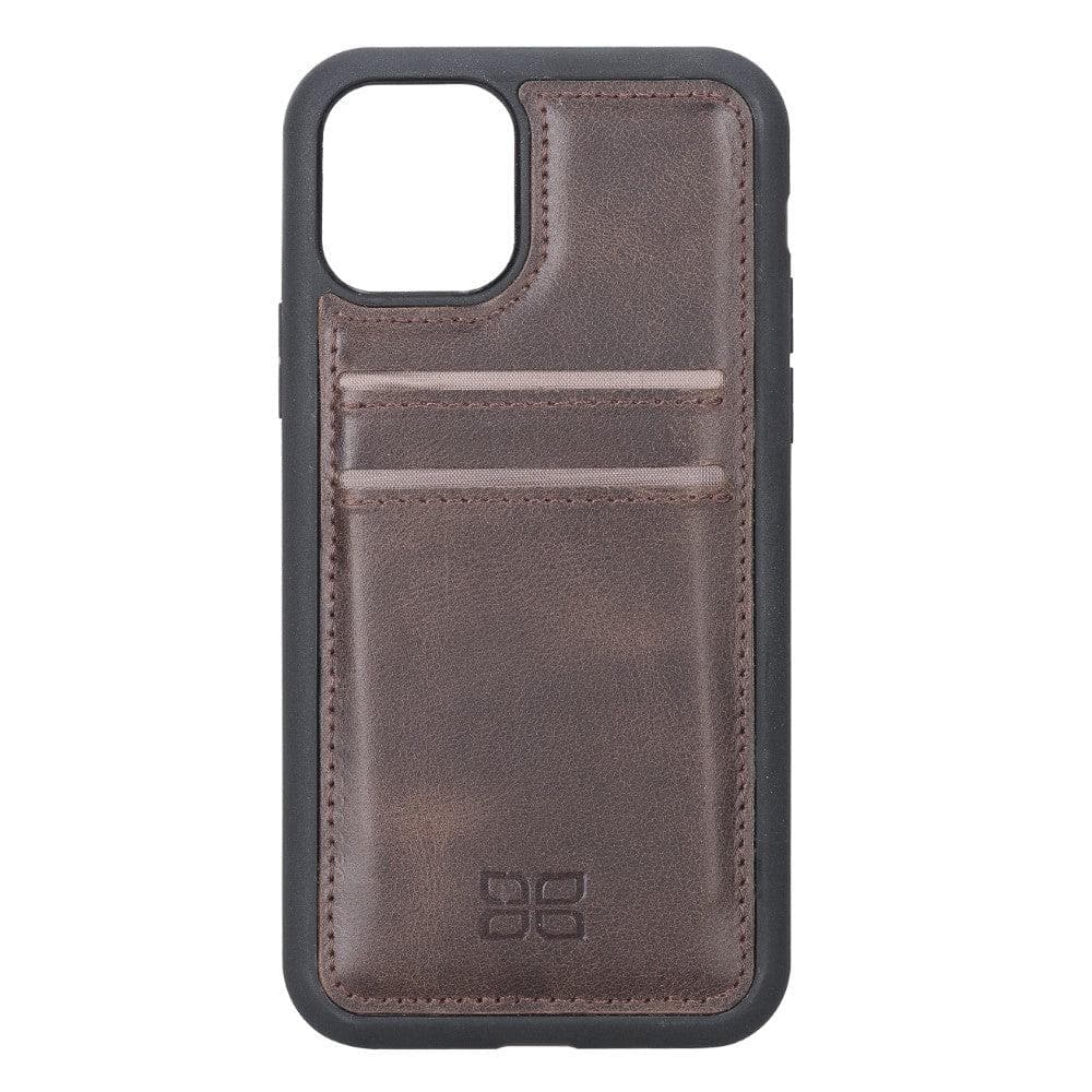 Flex Cover Card Holder iPhone 11 Series Genuine Leather Back Cover / FXC CCP