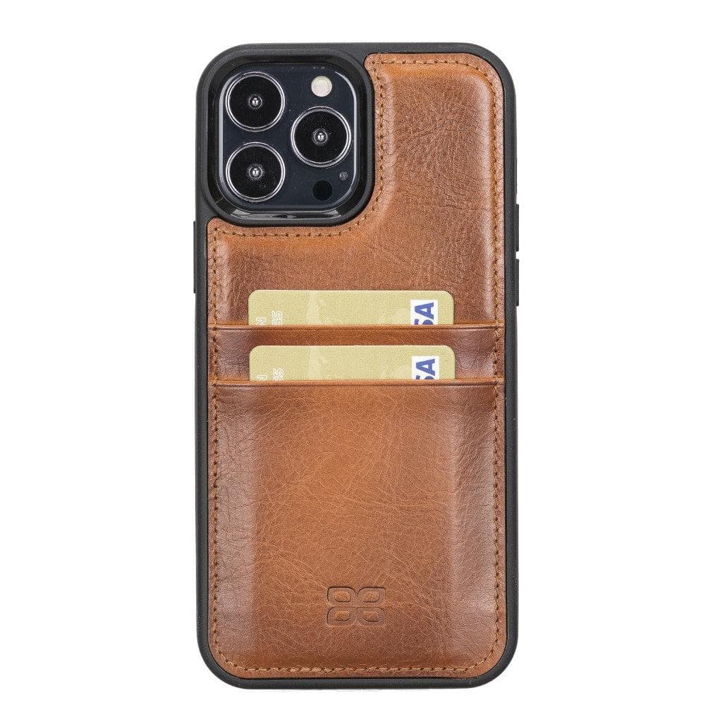 Flex Cover Card Holder iPhone 13 Series Genuine Leather Back Cover