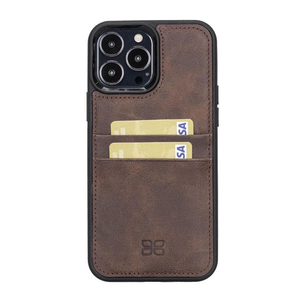 Flex Cover Card Holder iPhone 13 Series Genuine Leather Back Cover