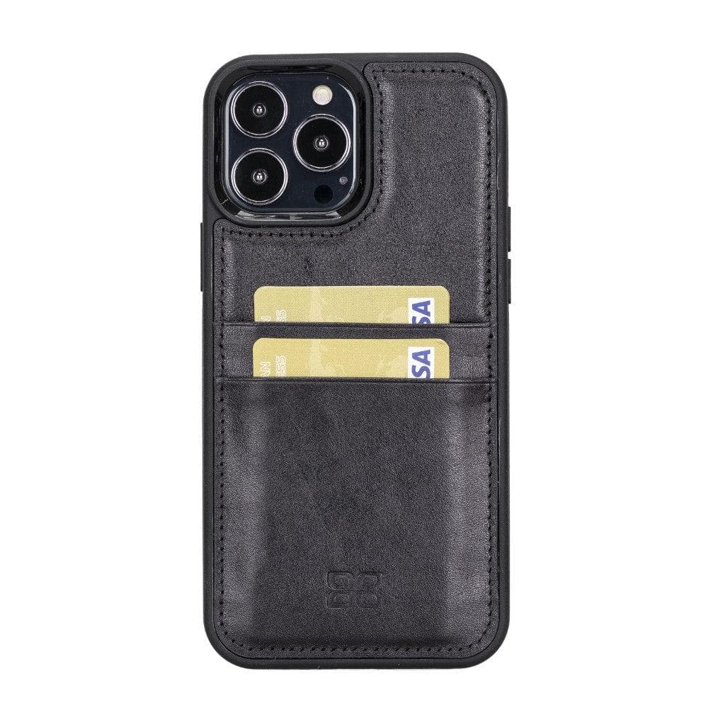 Flex Cover Card Holder iPhone 13 Series Genuine Leather Back Cover