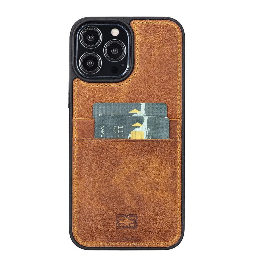 Flex Cover Card Holder iPhone 13 Series Genuine Leather Back Cover