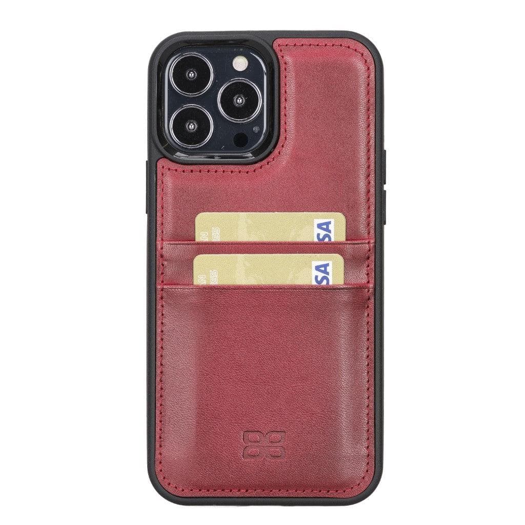 Flex Cover Card Holder iPhone 13 Series Genuine Leather Back Cover