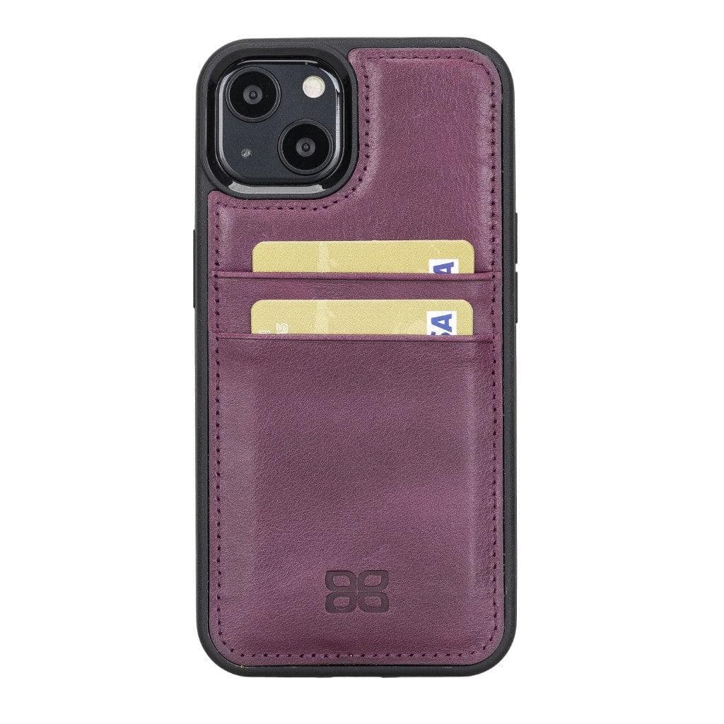 Flex Cover Card Holder iPhone 13 Series Genuine Leather Back Cover