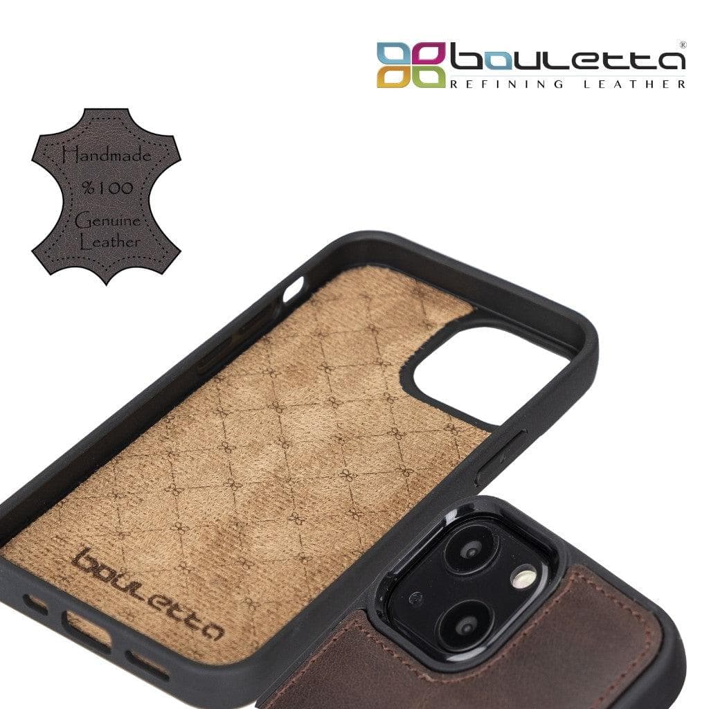 Flex Cover Card Holder iPhone 13 Series Genuine Leather Back Cover