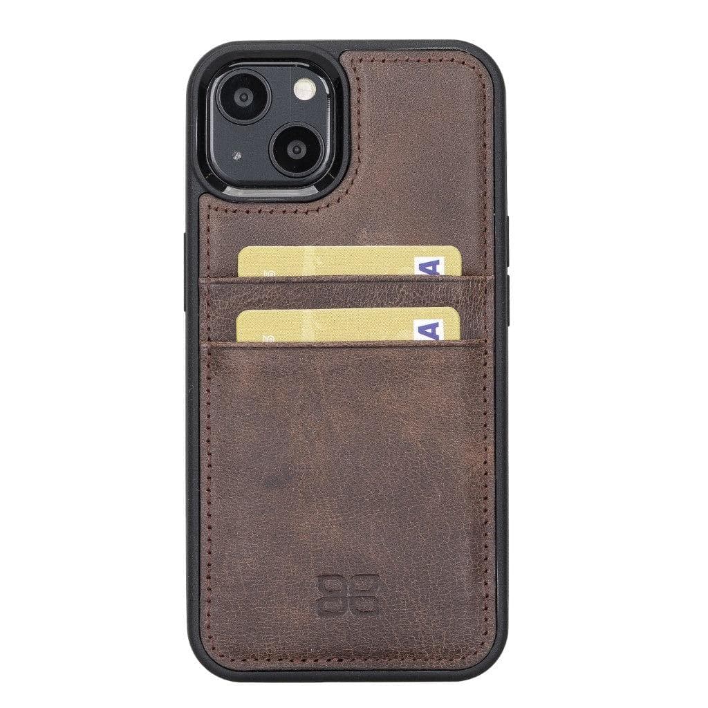 Flex Cover Card Holder iPhone 13 Series Genuine Leather Back Cover