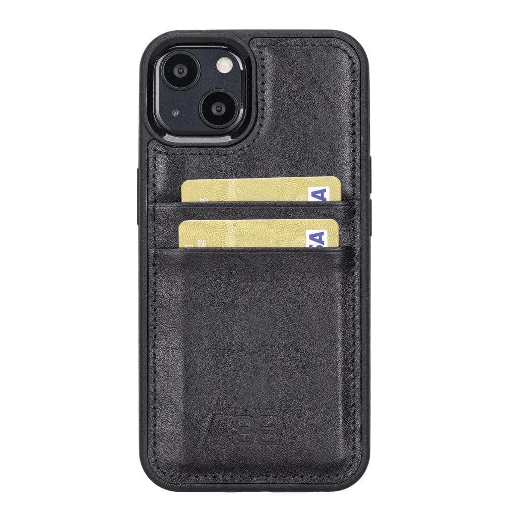 Flex Cover Card Holder iPhone 13 Series Genuine Leather Back Cover