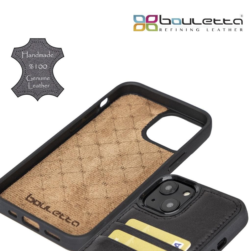 Flex Cover Card Holder iPhone 13 Series Genuine Leather Back Cover