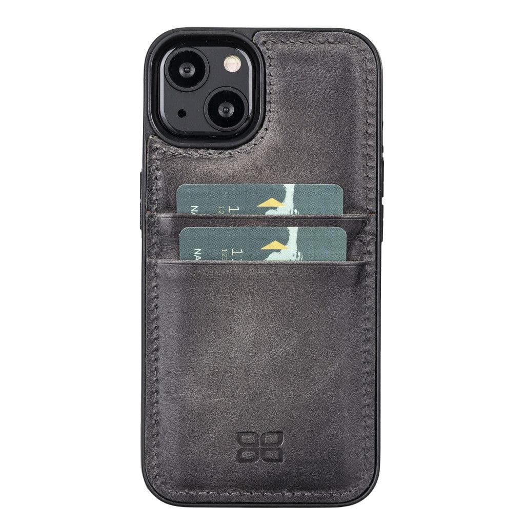 Flex Cover Card Holder iPhone 13 Series Genuine Leather Back Cover