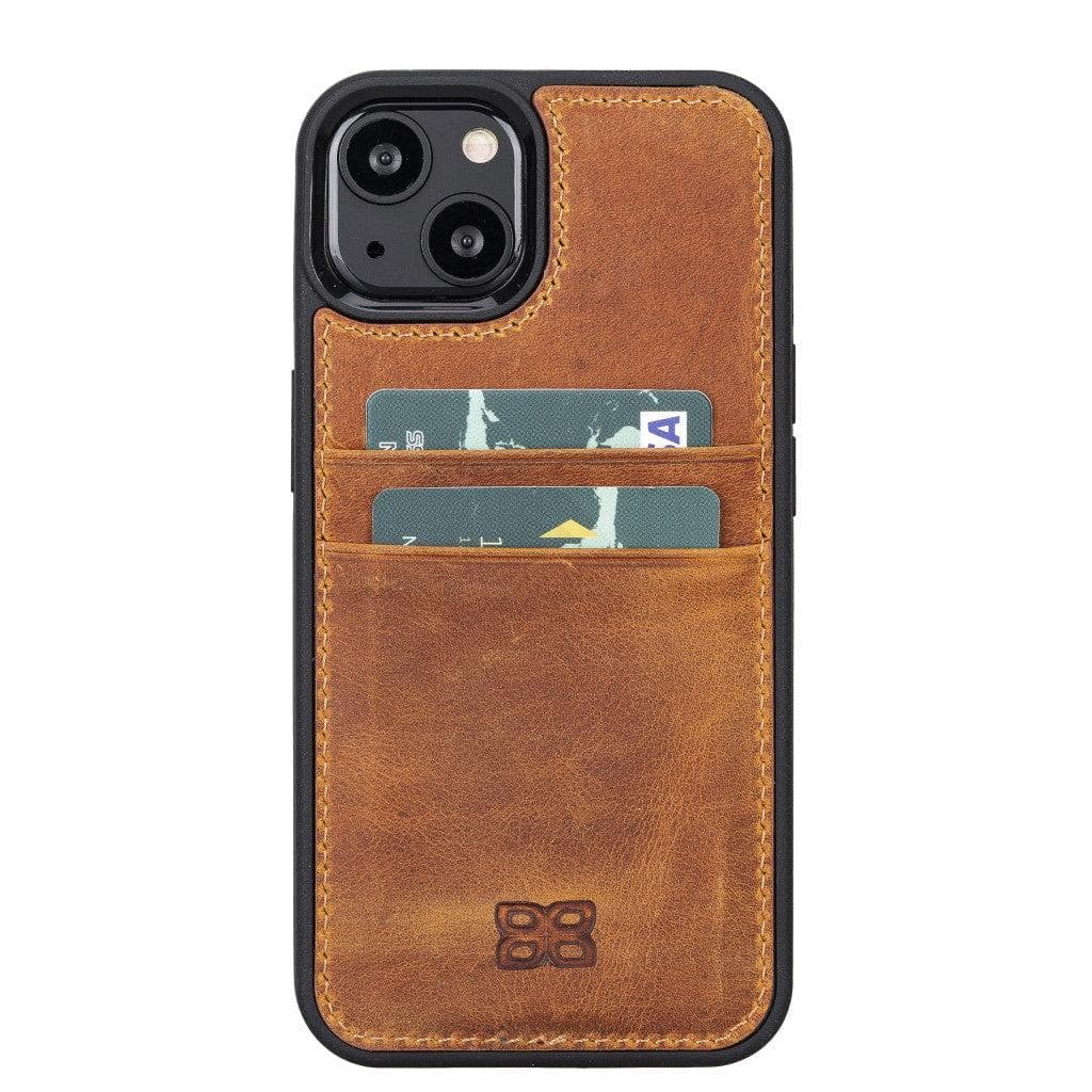 Flex Cover Card Holder iPhone 13 Series Genuine Leather Back Cover