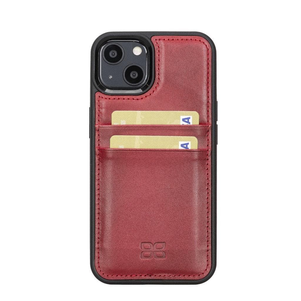 Flex Cover Card Holder iPhone 13 Series Genuine Leather Back Cover