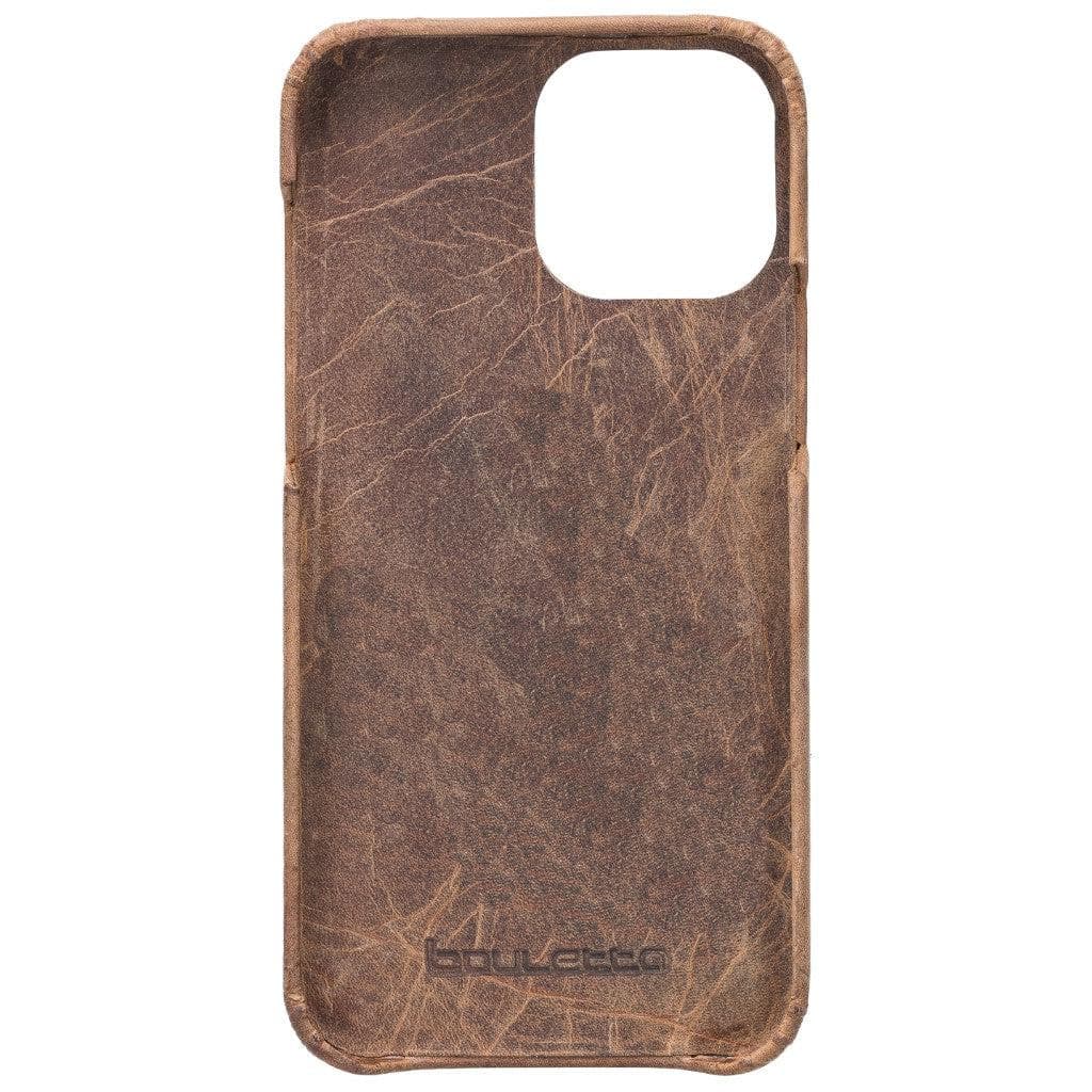 F360 iPhone 13 Series Full Genuine Leather Back Cover