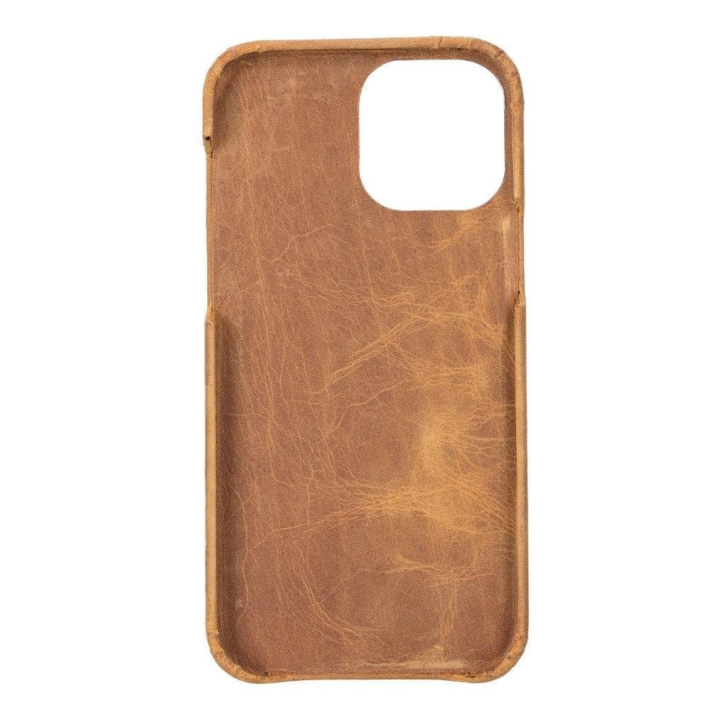 F360 iPhone 13 Series Full Genuine Leather Back Cover