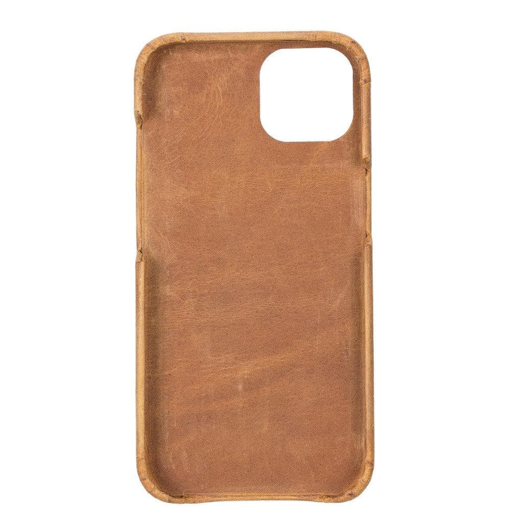 F360 iPhone 13 Series Full Genuine Leather Back Cover