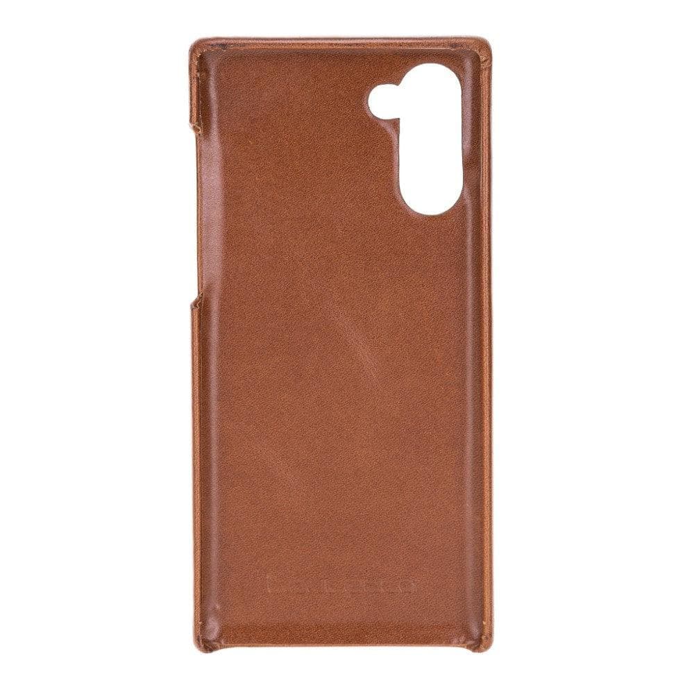 F360 Samsung Galaxy Note 10 Series Full Genuine Leather Back Cover