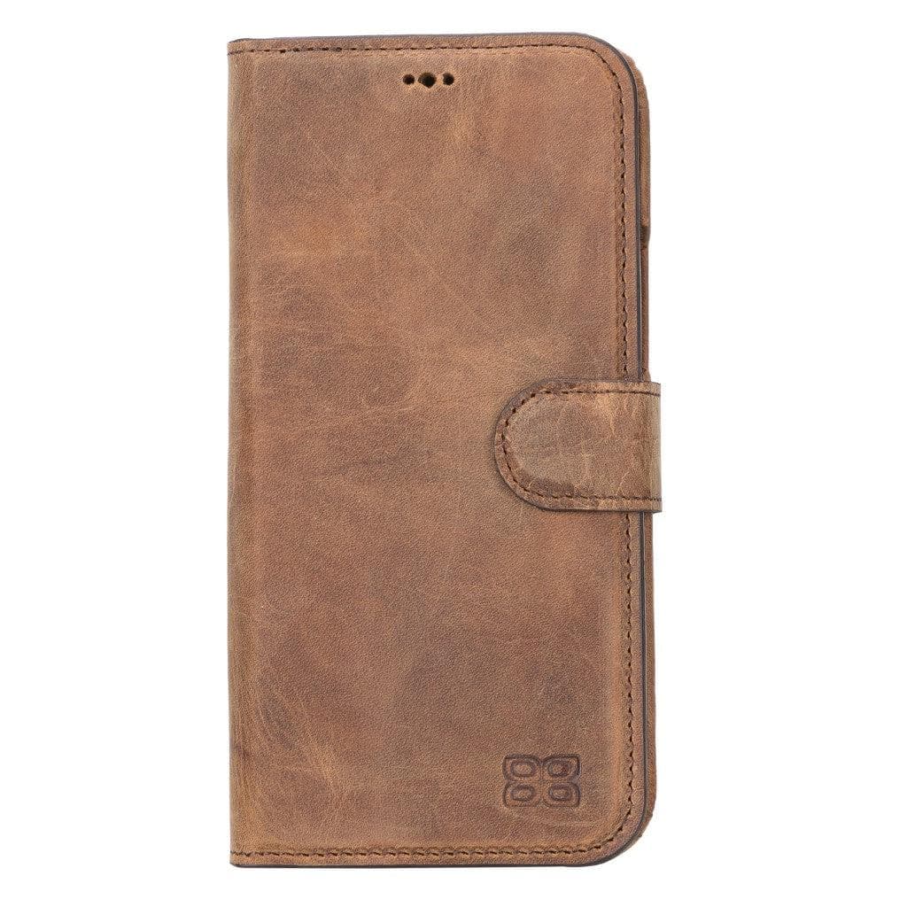 F360 Magic Wallet iPhone 13 Series Genuine Leather Detachable Wallet Case