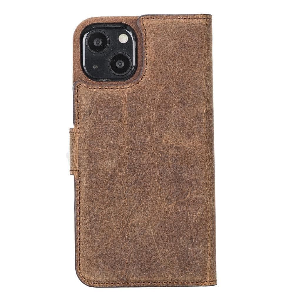 F360 Magic Wallet iPhone 13 Series Genuine Leather Detachable Wallet Case