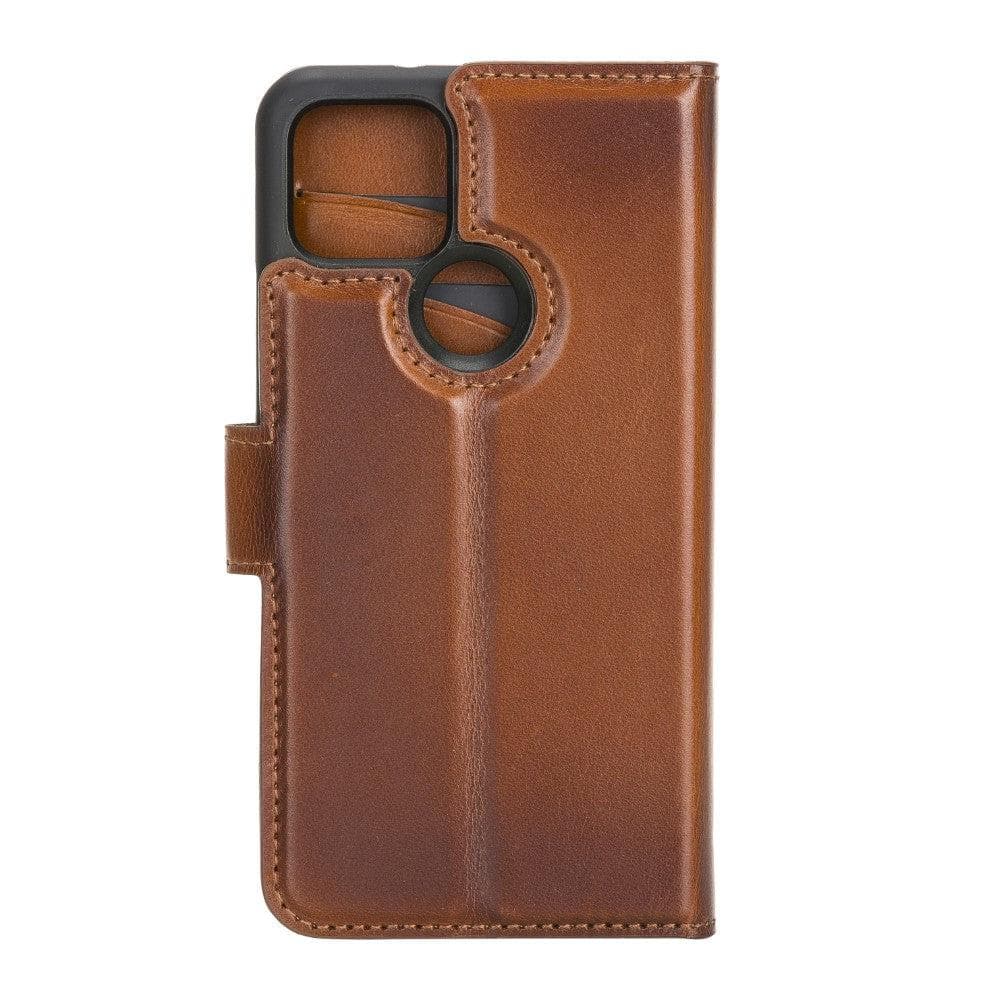 Magic Google Pixel 5 Series Detachable Genuine Leather Case / MW