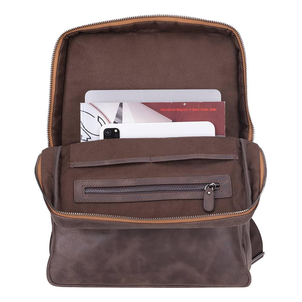 Hidden Castle Genuine Leather Laptop Backpacks