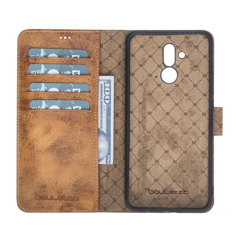 Magic Huawei Mate 20 Lite Detachable Genuine Leather Case / MW