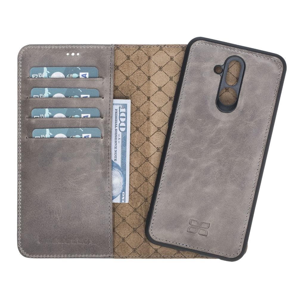 Magic Huawei Mate 20 Lite Detachable Genuine Leather Case / MW