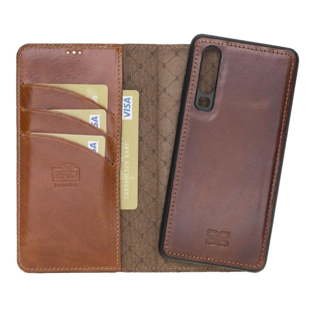 Magic Huawei P30 Detachable Genuine Leather Case / MW