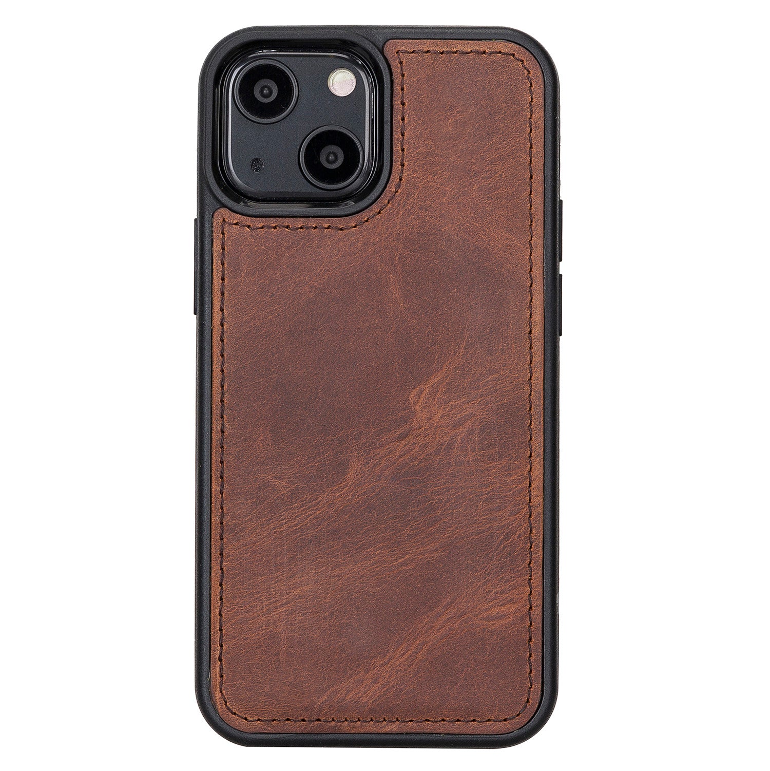 Santa iPhone 13 Series Magnetic Detachable Genuine Leather Wallet Case