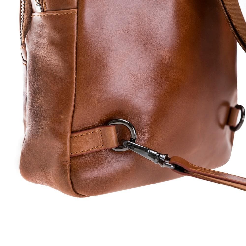 Priene Crossbody Style Genuine Leather Bag for Women and Men