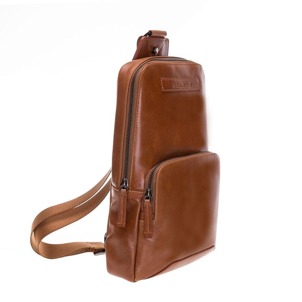 Priene Crossbody Style Genuine Leather Bag for Women and Men