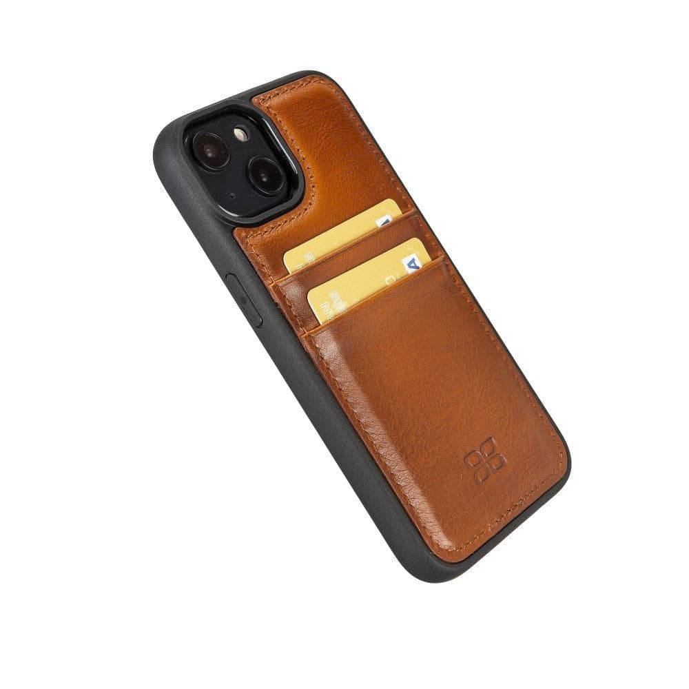 Flex Cover Card Holder iPhone 15 Series Genuine Leather Case