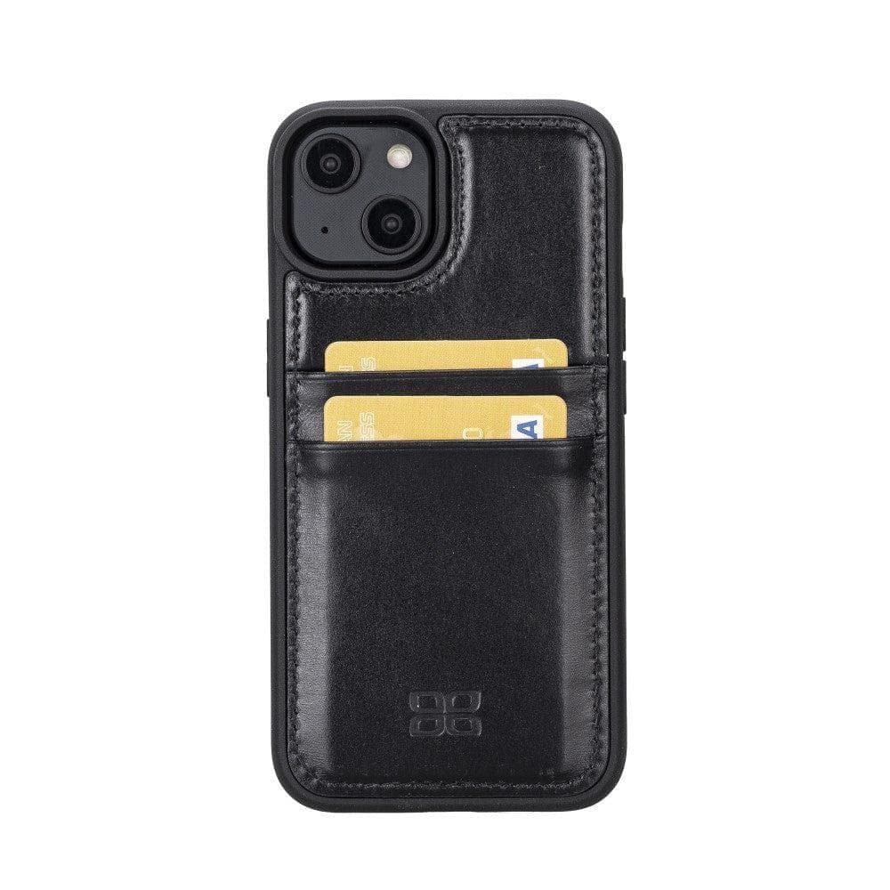 Flex Cover Card Holder iPhone 15 Series Genuine Leather Case