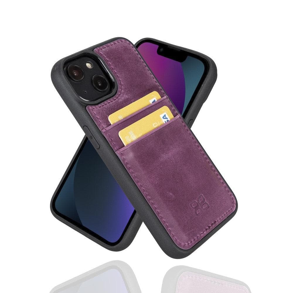 Flex Cover Leather iPhone 15 Pro Max Case with Card Holder