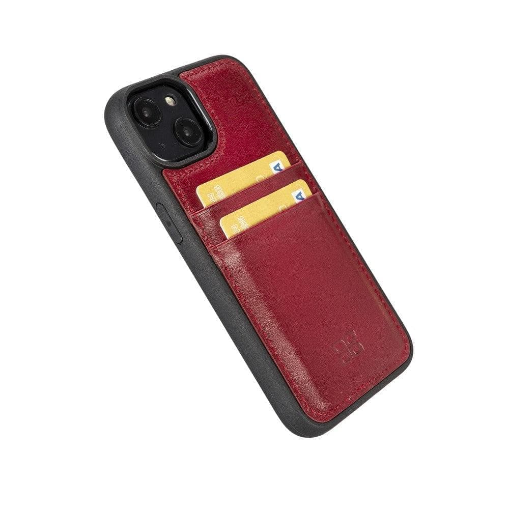 Flex Cover Leather iPhone 15 Pro Max Case with Card Holder