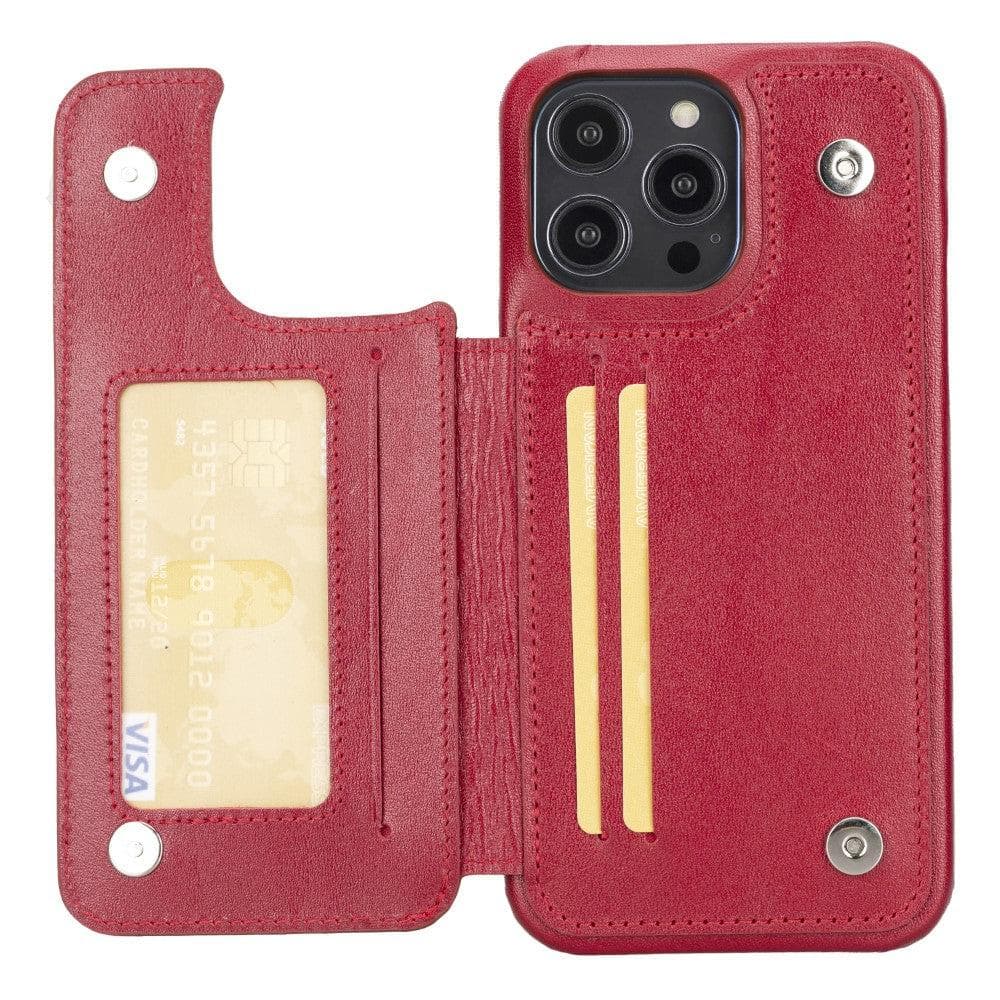 Ultimate Book iPhone 14 Series Genuine Leather Wallet