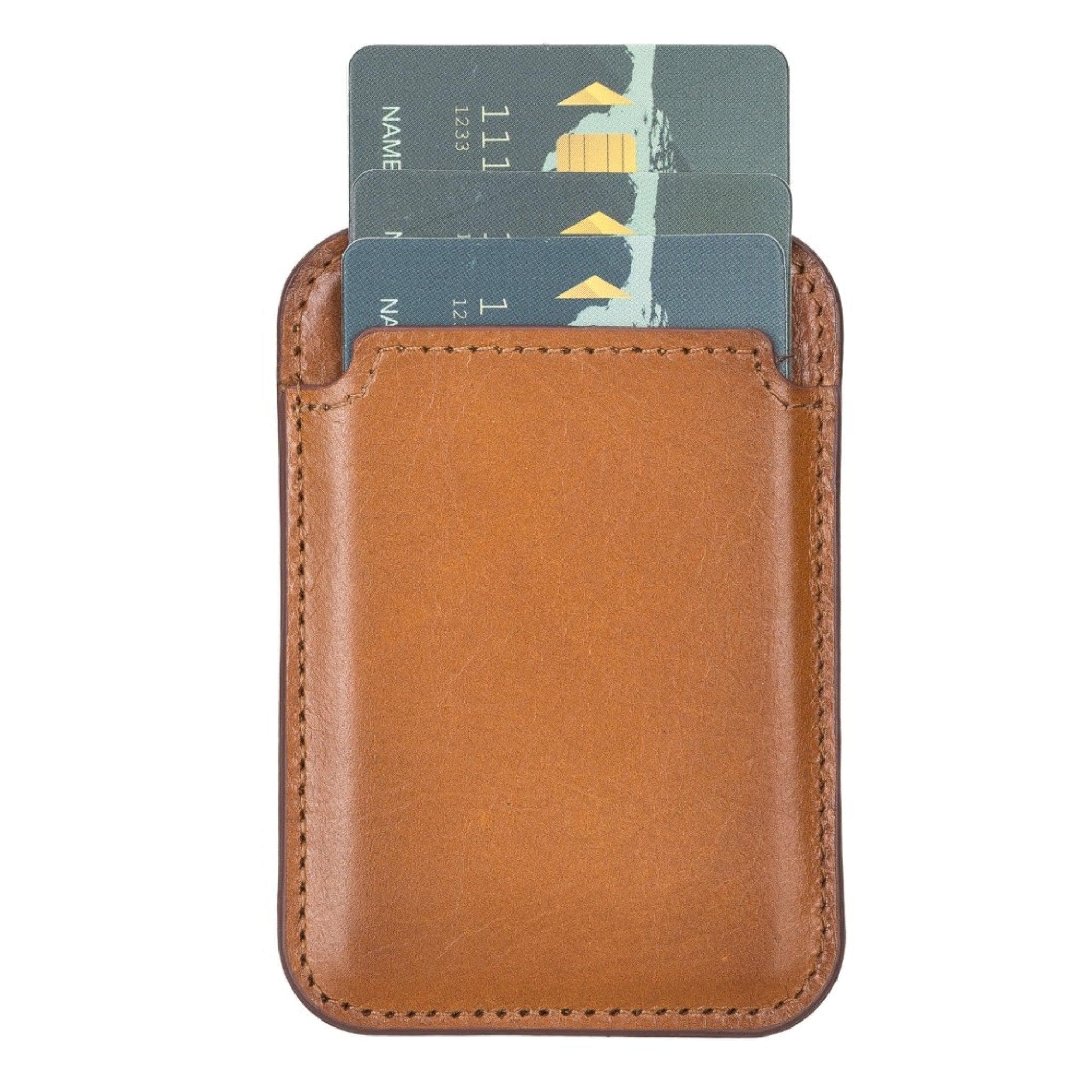 Maggy NE Magnetic Leather Card Holder