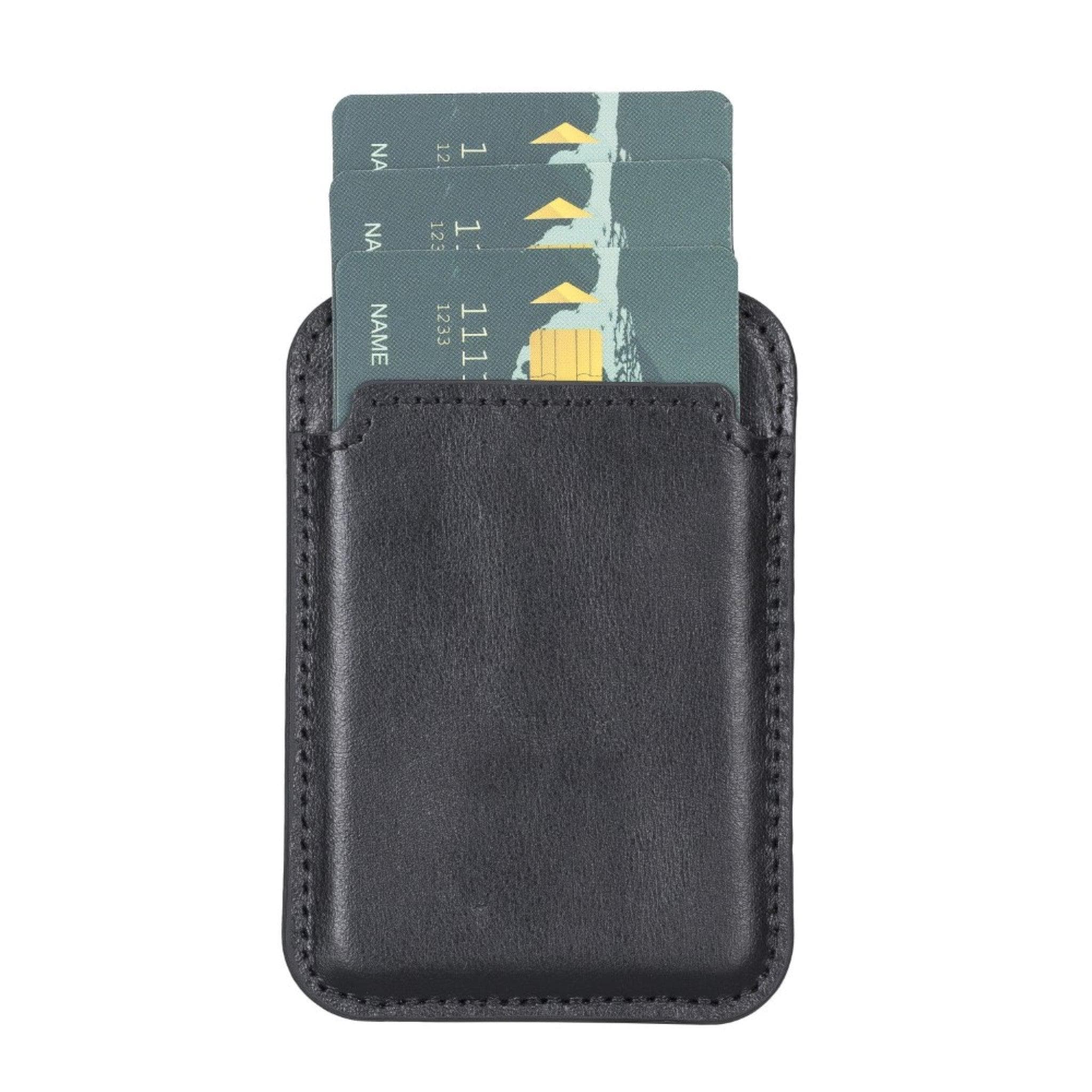 Maggy NE Magnetic Leather Card Holder