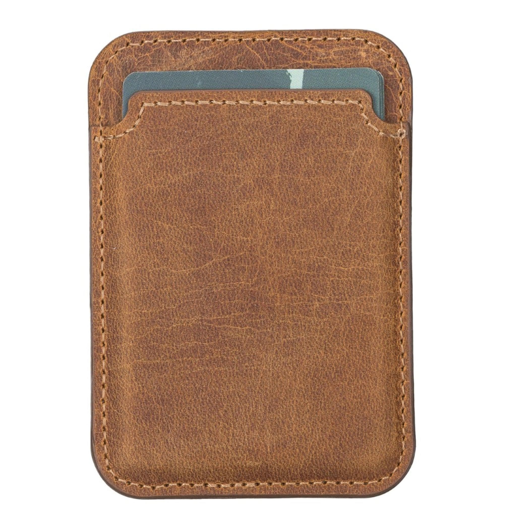 Maggy NE Magnetic Leather Card Holder