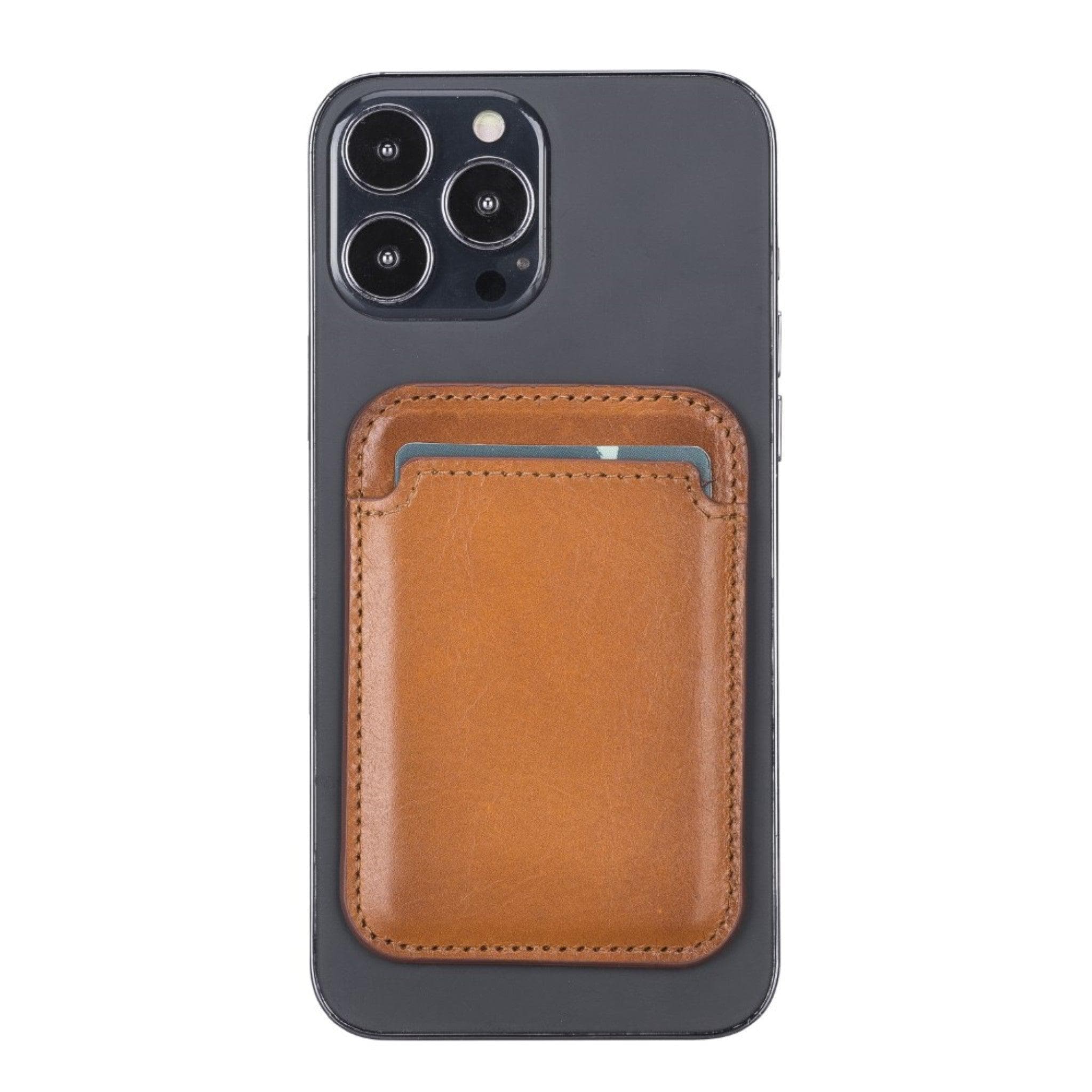 Maggy NE Magnetic Leather Card Holder