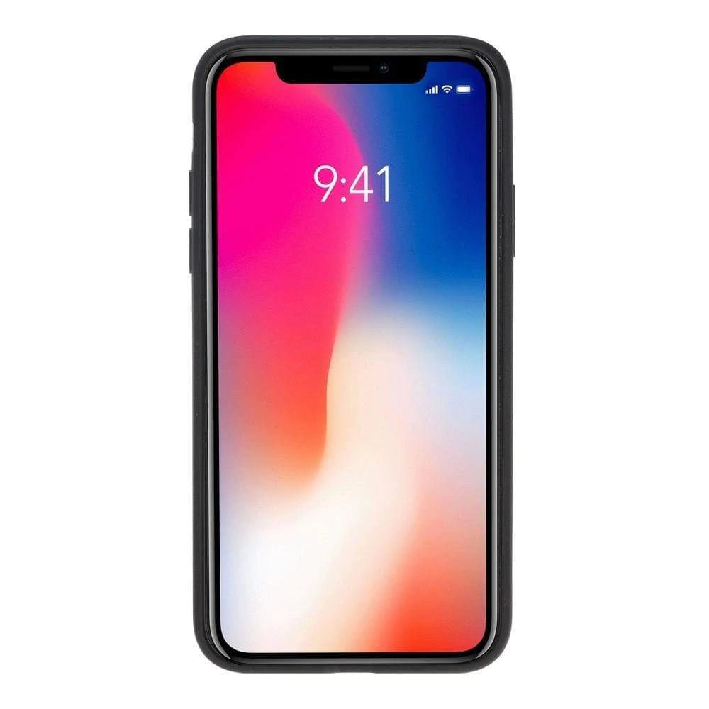 Flex Stand iPhone X Genuine Leather Case - FXS