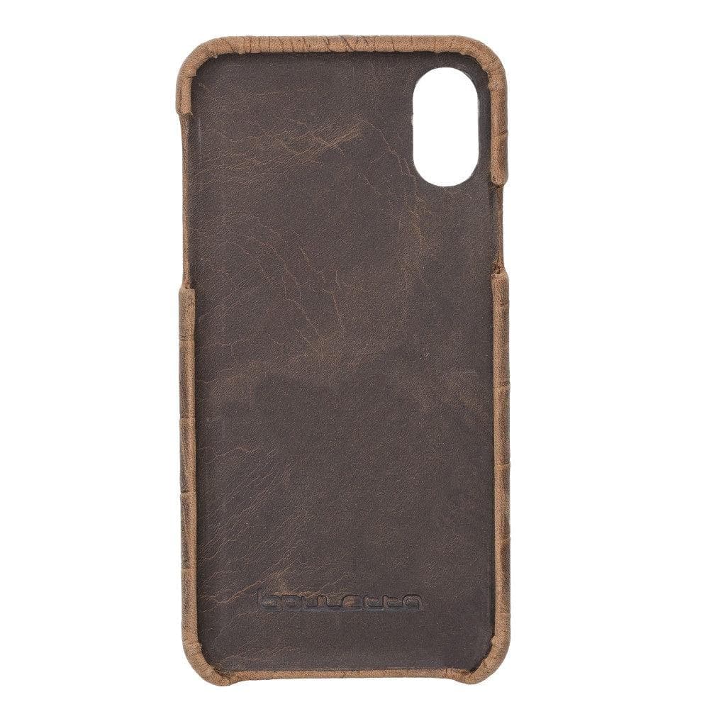 F360 iPhone X Series Full Genuine Leather Cover / F360