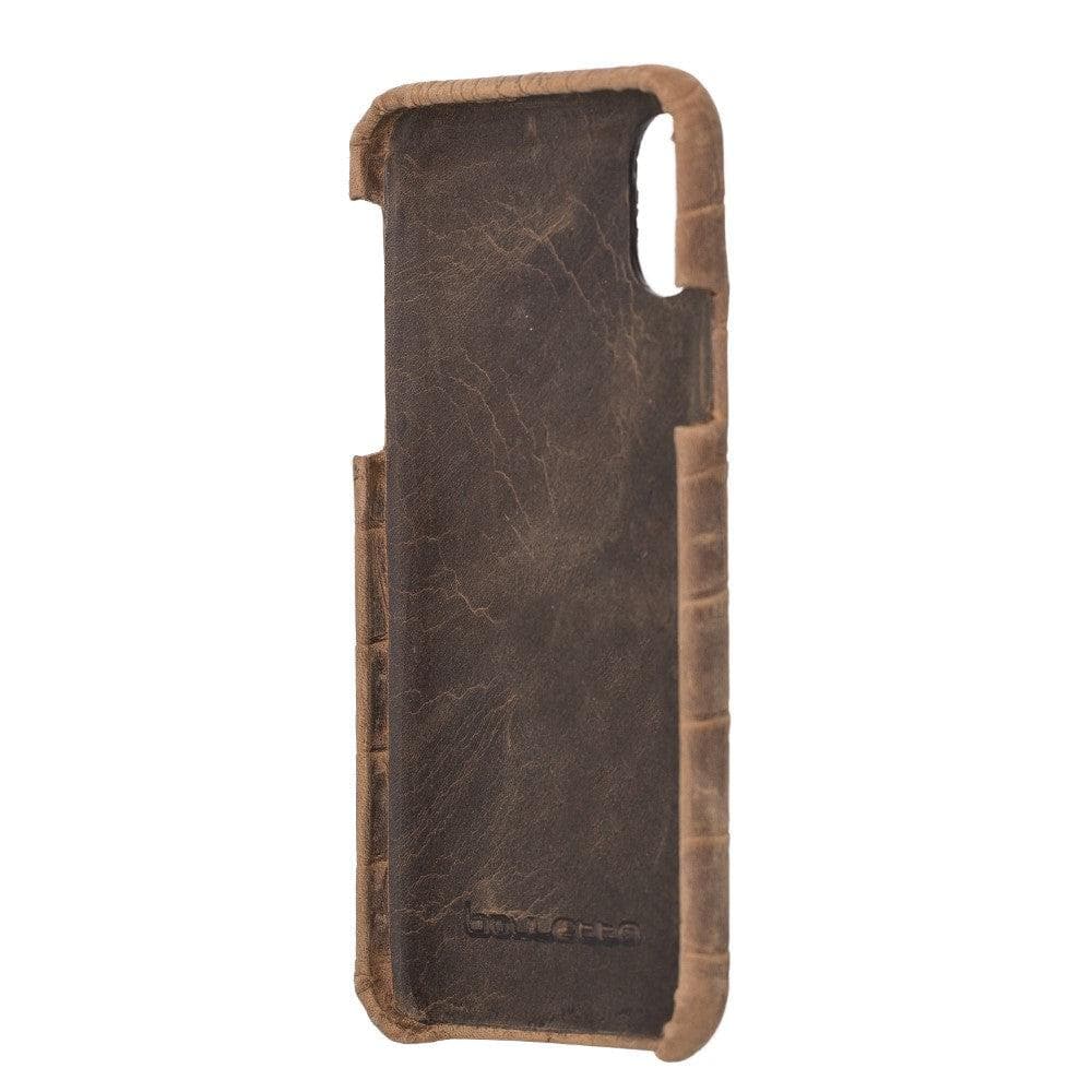 F360 iPhone X Series Full Genuine Leather Cover / F360