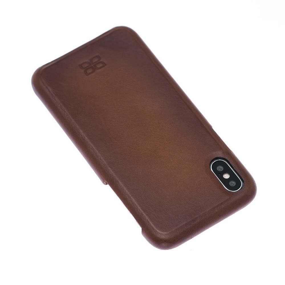 F360 iPhone X Series Full Genuine Leather Cover / F360