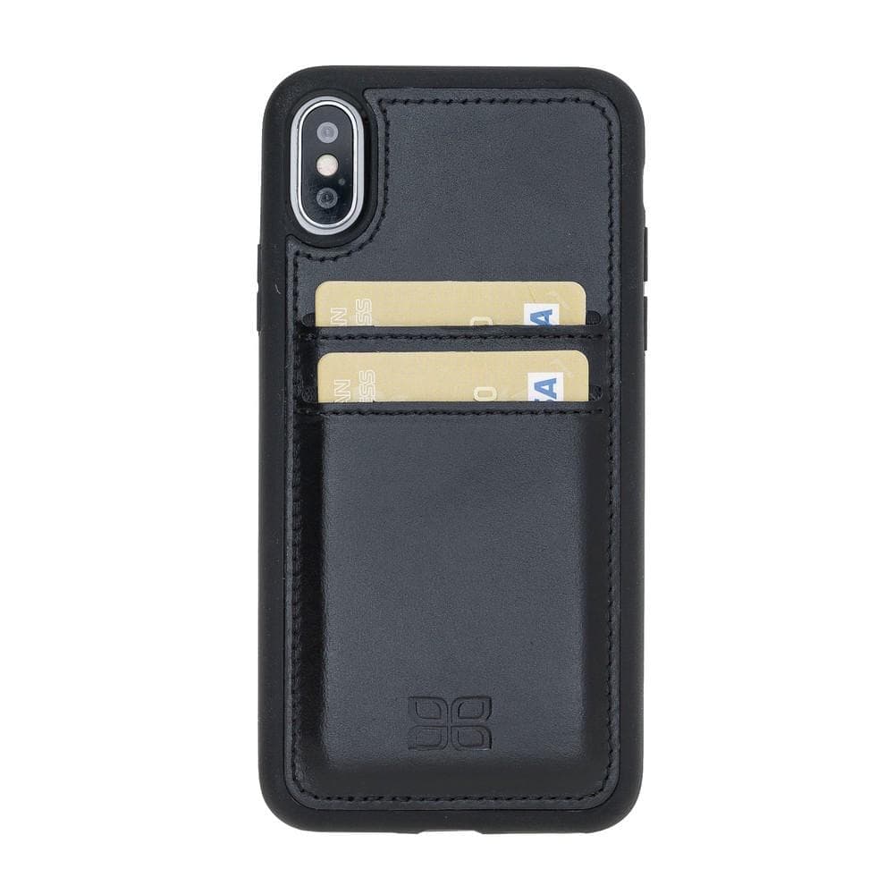 Flex Cover Card Holder iPhone X Series Genuine Leather Back Cover / FXC CCP