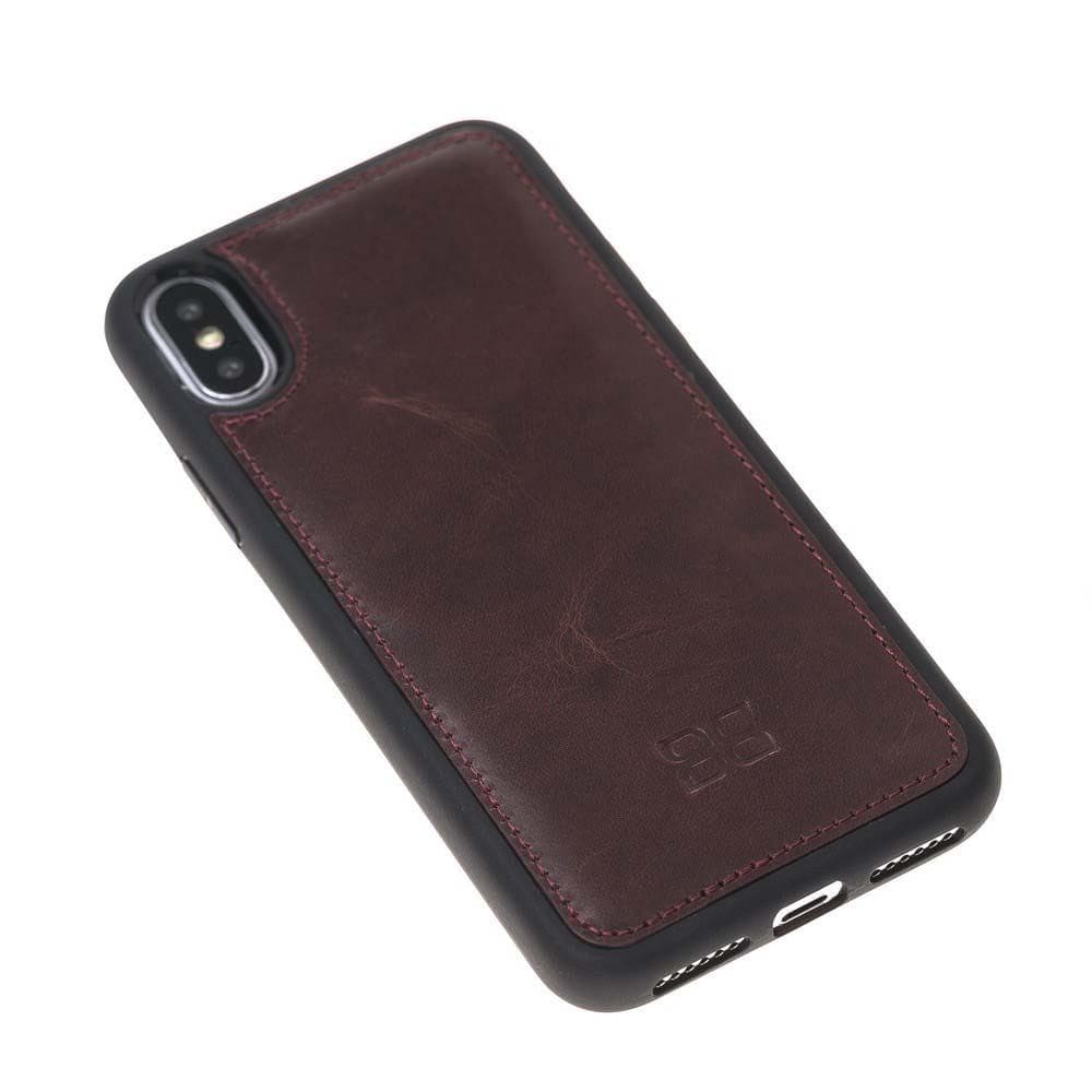 Flex Cover iPhone X Series Genuine Leather Back Cover / FXC