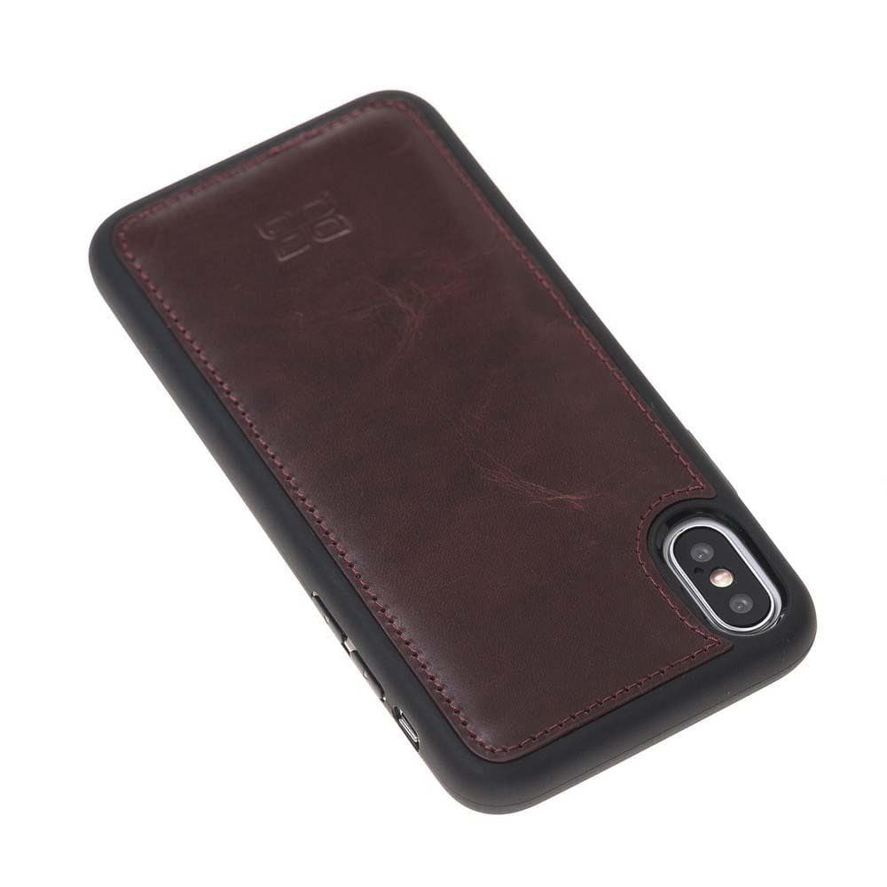 Flex Cover iPhone X Series Genuine Leather Back Cover / FXC