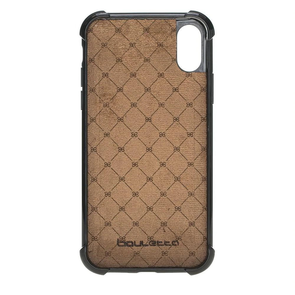 Flex Guard iPhone X Series Genuine Leather Case with Extra Edge Protected